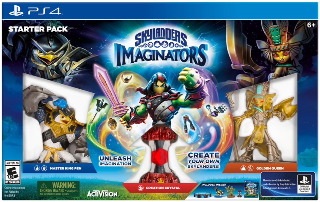 Who are the characters in the Skylanders game?