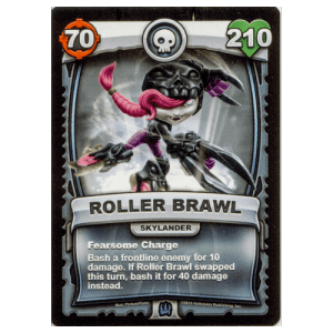 Skylanders Trap team Swap force character: Roller Brawl Undead