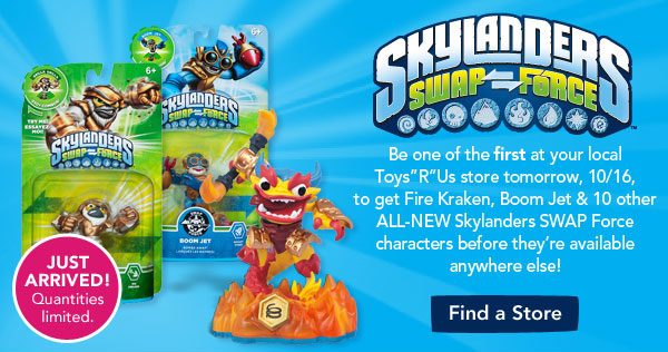 skylanders swap force toys