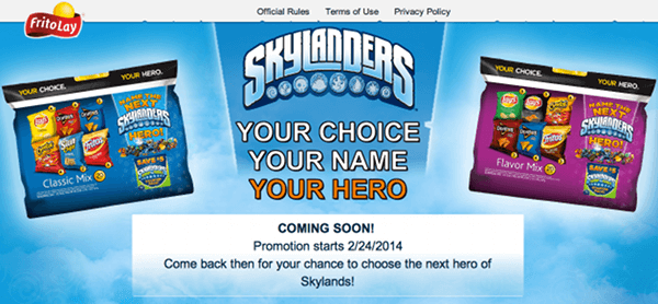 Name The Skylander Promo
