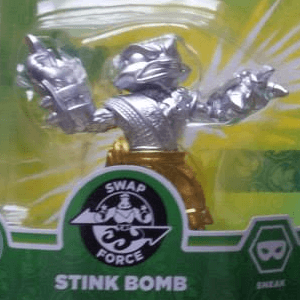 Skylanders SWAP Force - Silver and Gold Stink Bomb