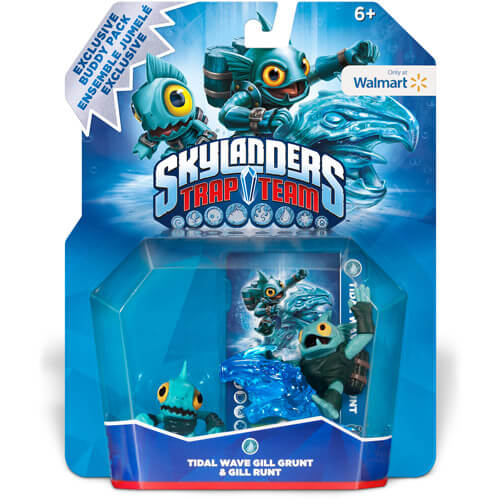 skylanders trap team tidal wave gill grunt