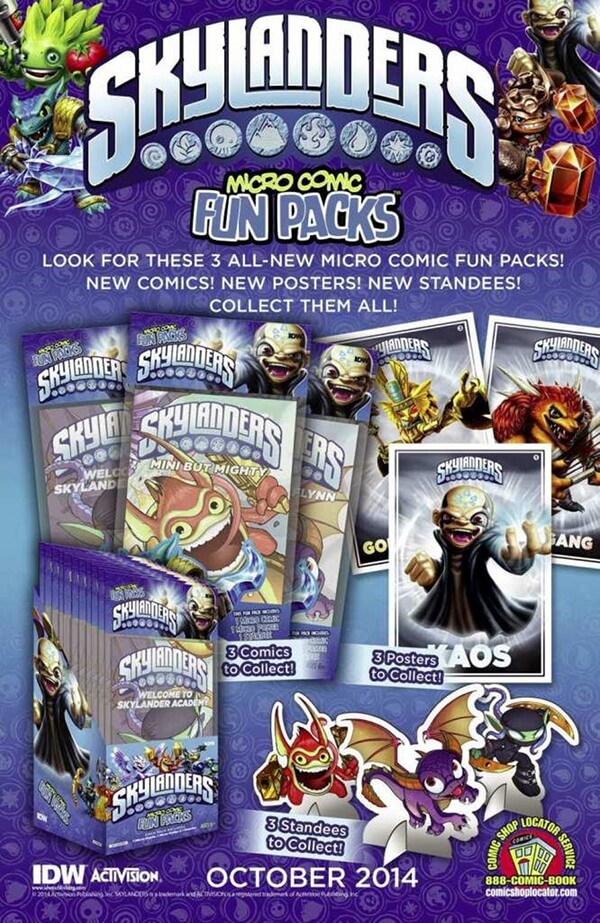 Micro Comic Fun Packs Poster