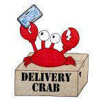 Delivery Crab Logo - Lightseekers TCG