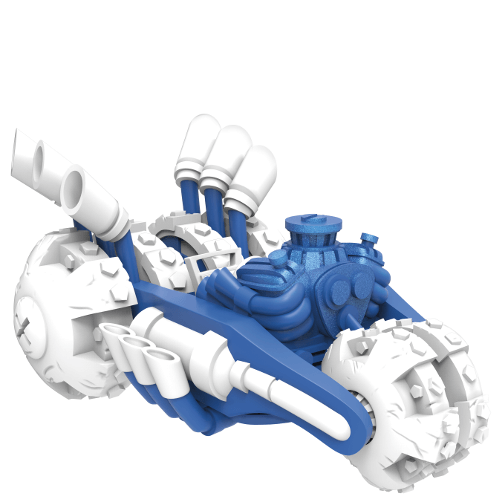 Skylanders SuperChargers - Power Blue Gold Rusher