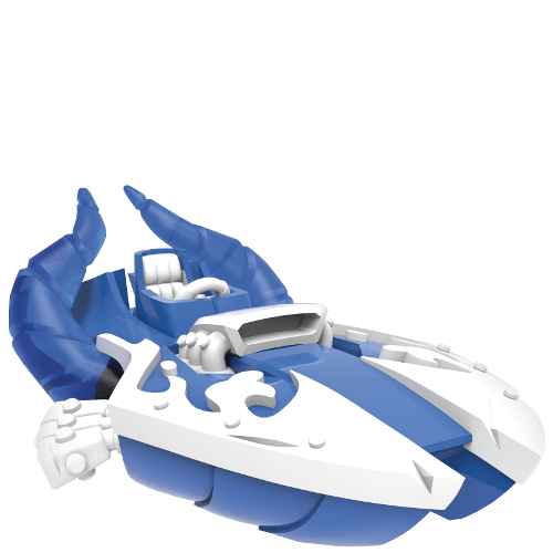 Skylanders SuperChargers - Power Blue Splatter Splasher