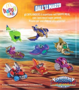 SuperChargers Happy Meal Toys