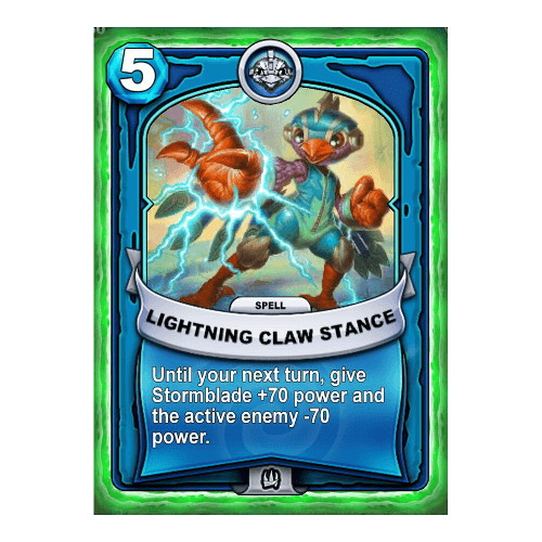 Air Spell - Lightning Claw Stance