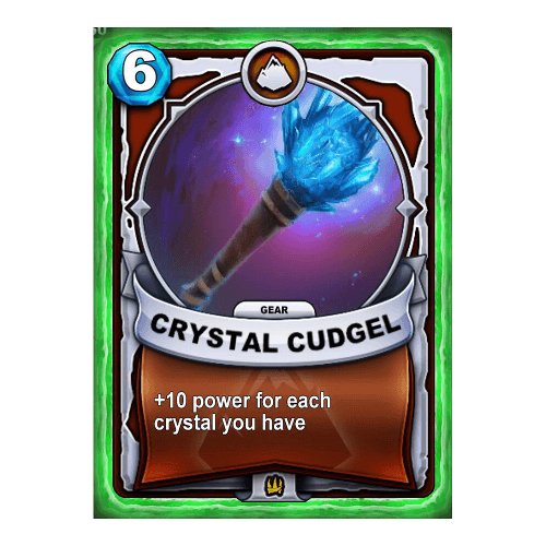 Earth Gear - Crystal Cudgel