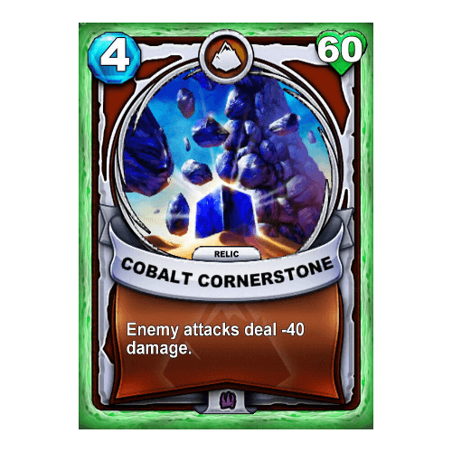 Earth Relic - Cobalt Cornerstone