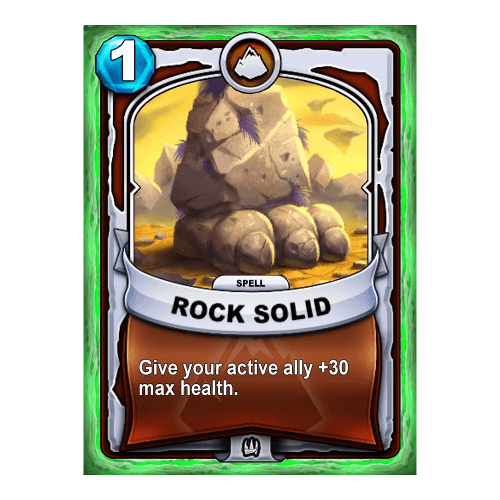 Earth Spell - Rock Solid