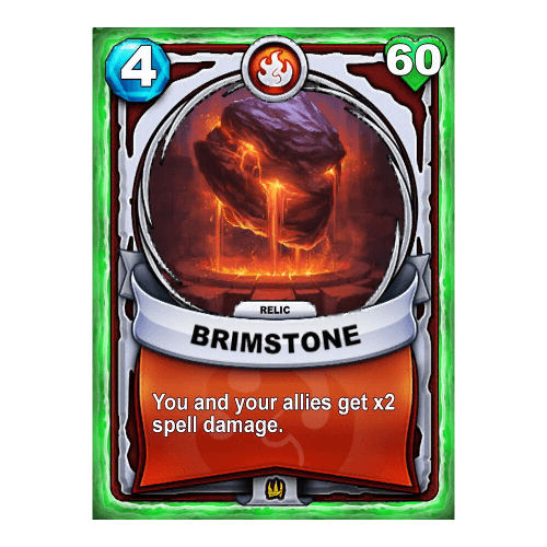 Fire Relic - Brimstone