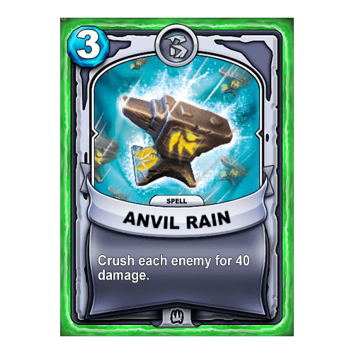 Non-Elemental Spell - Anvil Rain