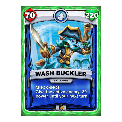 Water Skylander - Wash Buckler