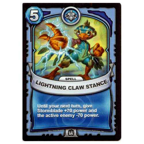 Air Spell - Lightning Claw Stance