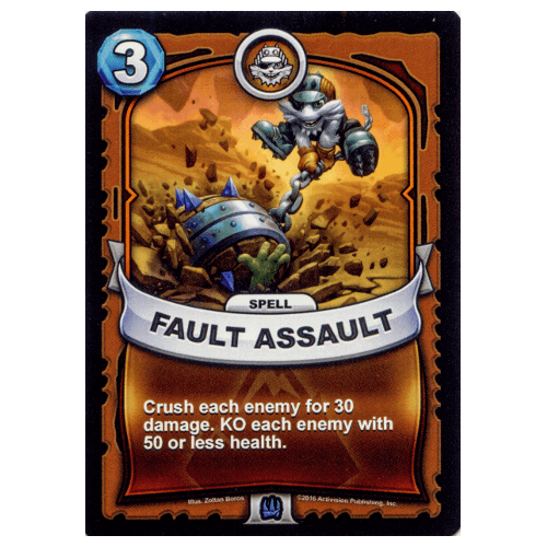 Skylanders Battlecast - Fault Assault