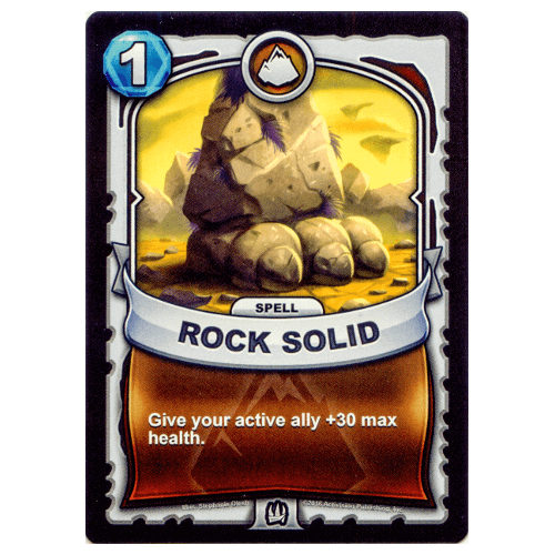 Skylanders Battlecast - Rock Solid