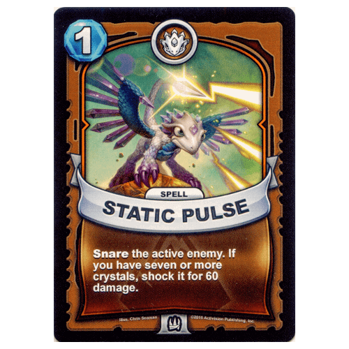 Skylanders Battlecast - Static Pulse