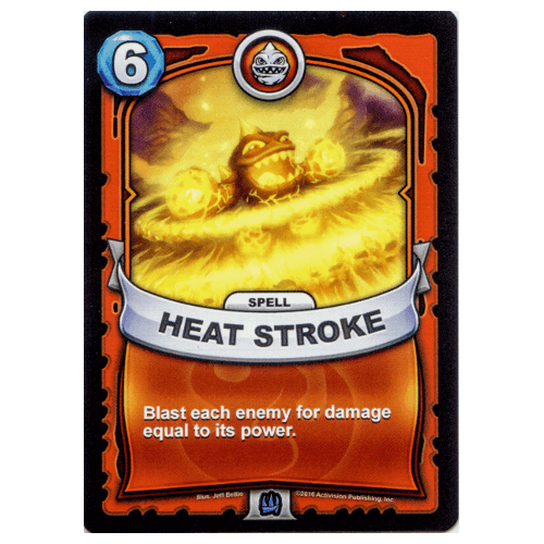 Skylanders Battlecast - Heat Stroke