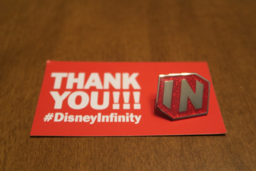 Disney Infinity Thank You Pin - Evilos E3 2016 Exclusive