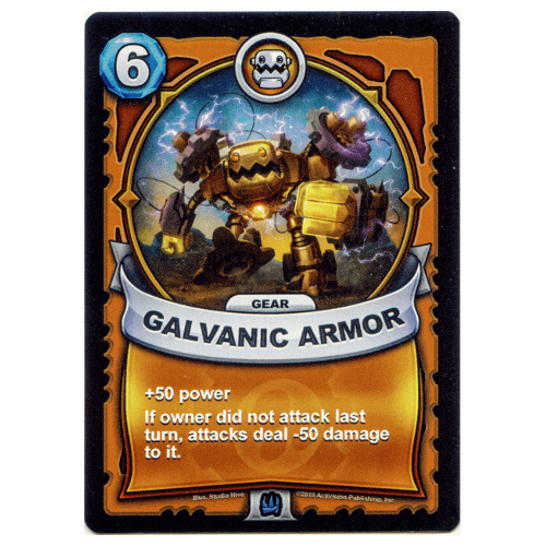 Skylanders Battlecast - Galvanic Armor