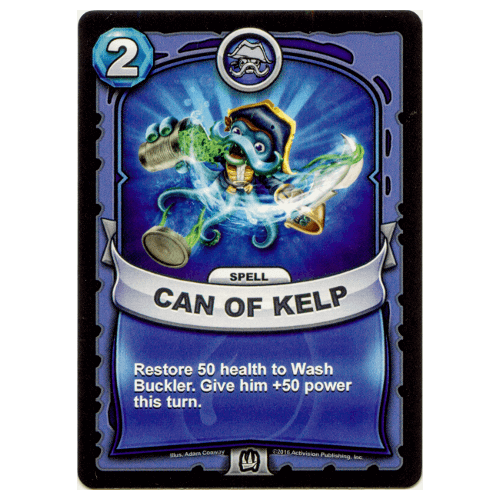 Skylanders Battlecast - Can of Kelp