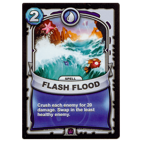 Skylanders Battlecast - Flash Flood