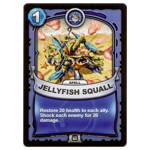 Skylanders Battlecast - Jellyfish Squall