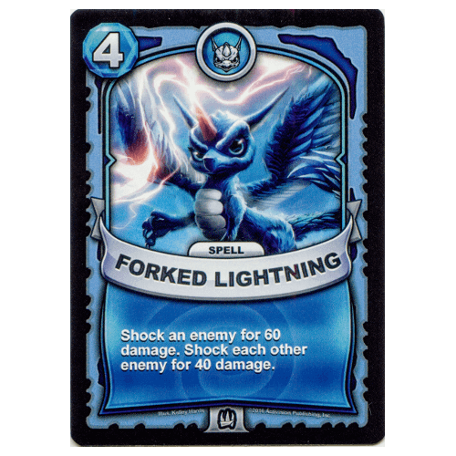 Skylanders Battlecast - Forked Lightning